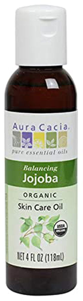 AURA CACIA Organic Jojoba Oil (118 ml)