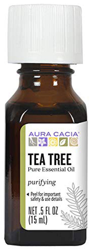 AURA CACIA Tea Tree Essential Oil (15 ml)