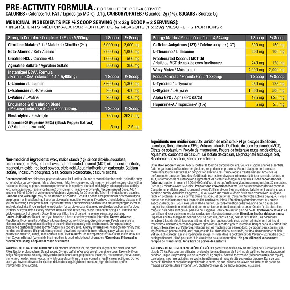 ATHLETIC ALLIANCE HAVOK-137 (Saskatoon Berry - 690 gr)