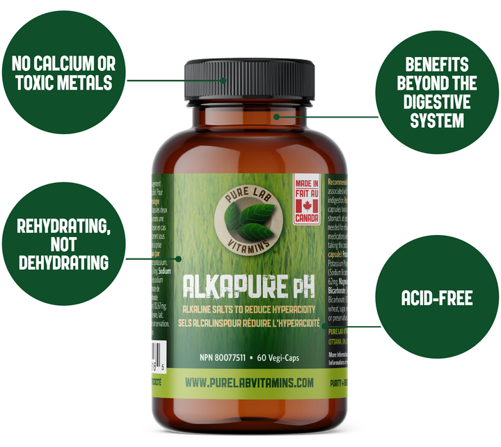 PURE LAB VITAMINS ALKAPURE pH (60 veg caps)