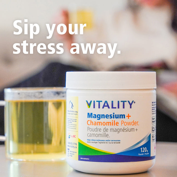 VITALITY Magnesium + Chamomile Powder - Adults