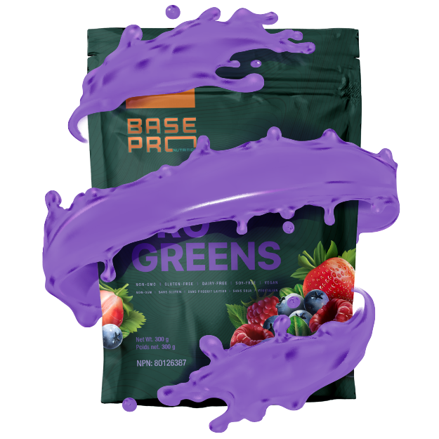 BASE PRO NUTRITION Pro Greens (Mixed Berry - 300 grams)