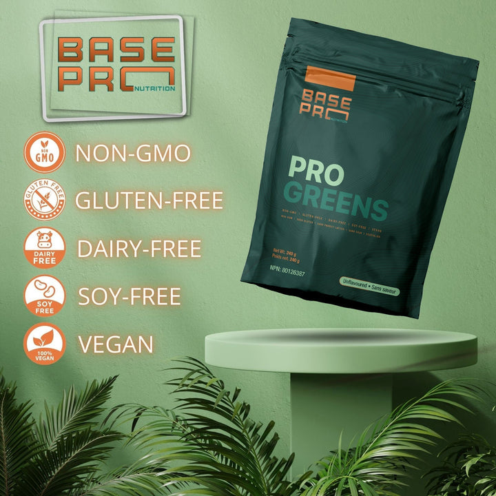 BASE PRO NUTRITION  Pro Greens (Unflavored - 240 grams)