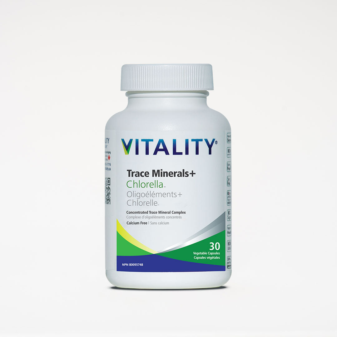 VITALITY Trace Minerals + Organic Chlorella