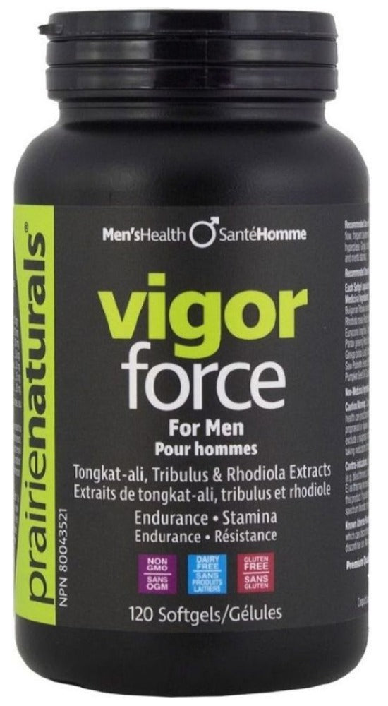 PRAIRIE NATURALS Vigor Force (120 sgels)